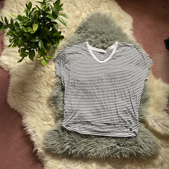 Gap Luxe Striped Tee - Picture 1 of 6